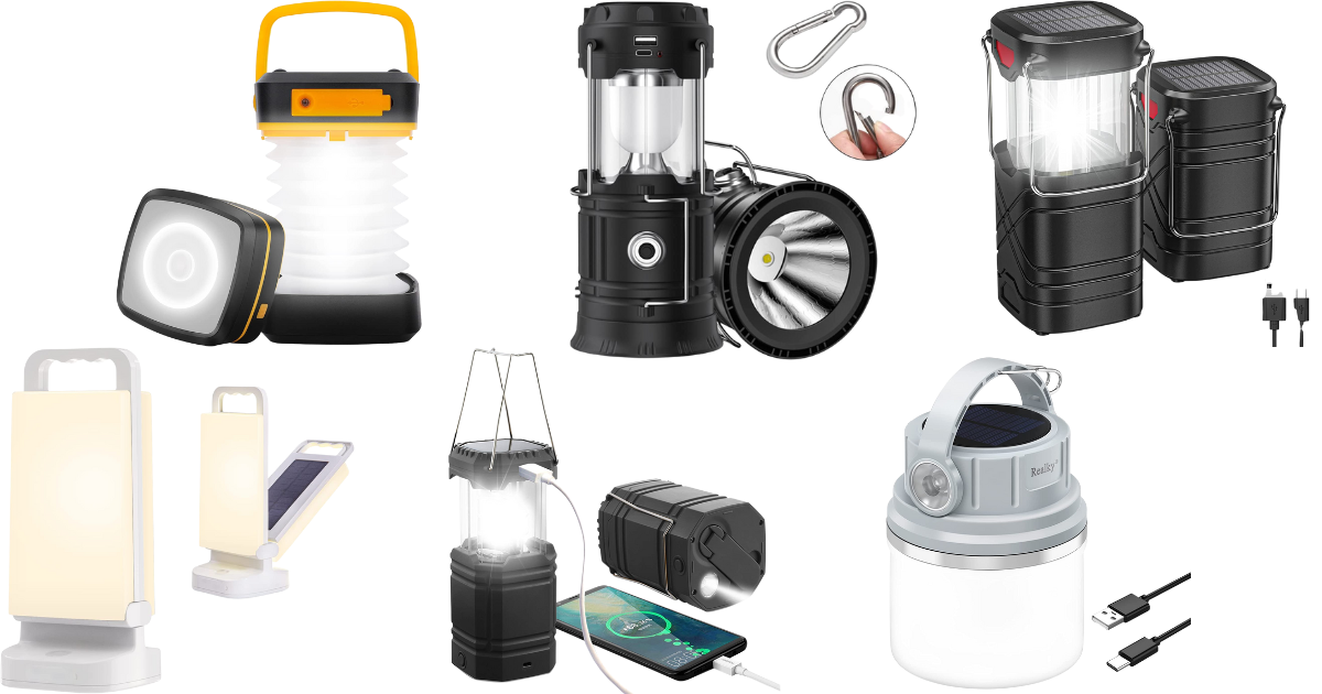 Die besten Campinglampen mit Akku oder Batteriebetrieb - Bestseller,  Checkliste und Aktionen